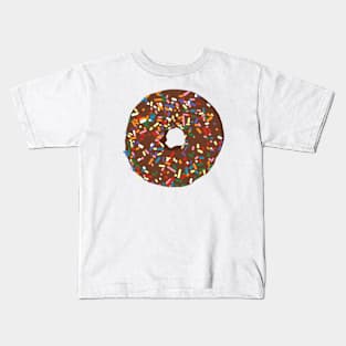 Chocolate Donut Kids T-Shirt